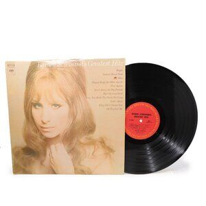 Barbra Streisand's Greatest Hits Album 1970 LP Vinyl Record Iconic